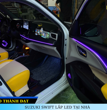 SUZUKI SWIFT LẮP LED TẠI NHÀ