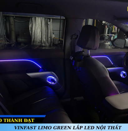 VINFAST LIMO GREEN LẮP LED NỘI THẤT
