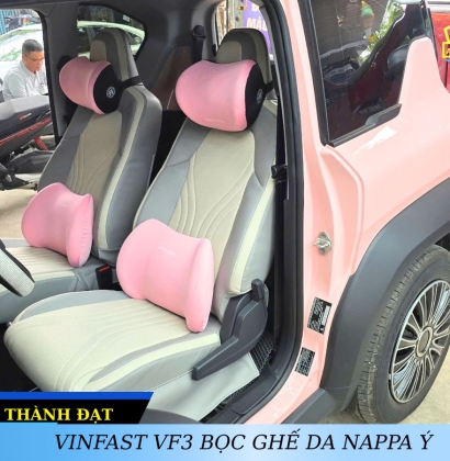 VINFAST VF3 BỌC DA NAPPA Ý