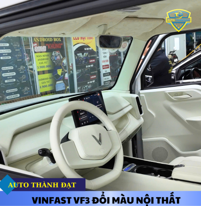 VINFAST VF3 ĐỔI MÀU NỘI THẤT