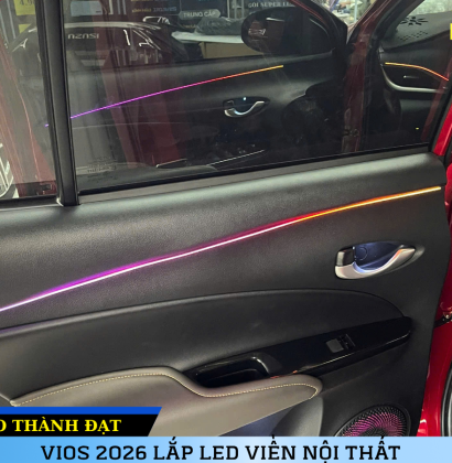 VIOS 2026 LẮP LED VIỀN NỘI THẤT