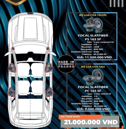 DÀN LOA FOCAL CAO CẤP