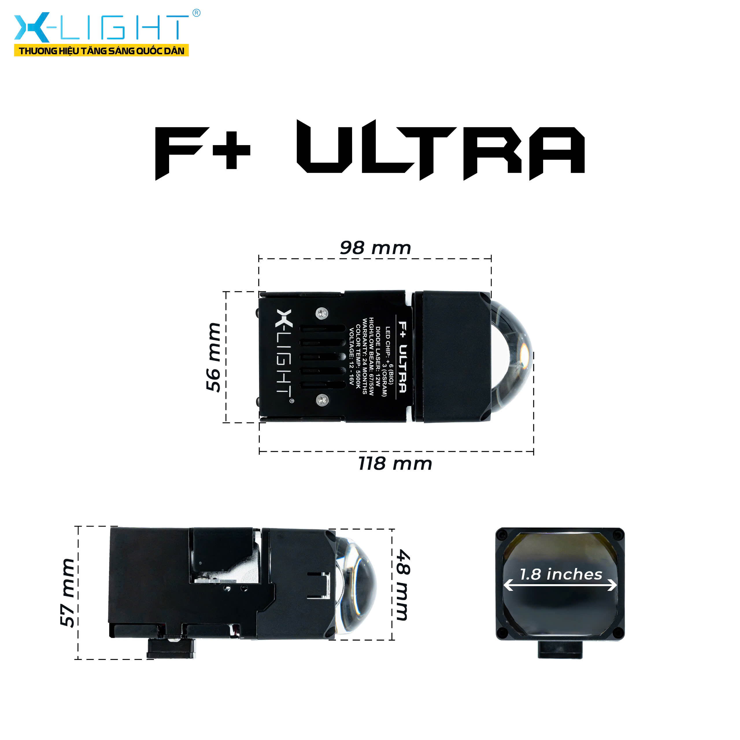 Bi LASER X-Light F+ Ultra (New 2024)