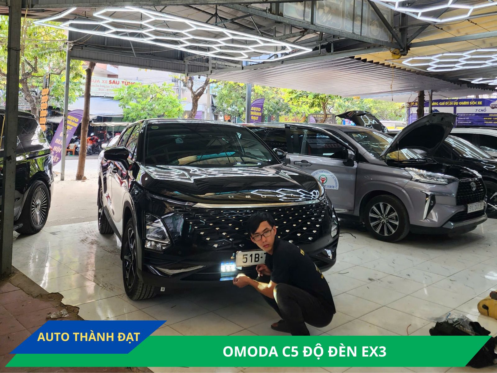 OMODA C5 ĐỘ ĐÈN EX3