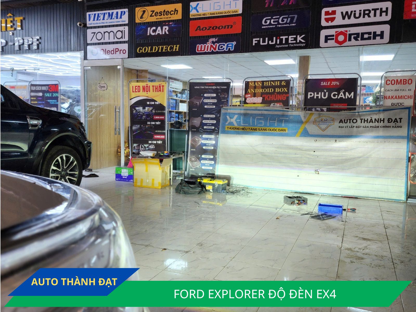 FORD EXPLORER ĐỘ ĐÈN EX4
