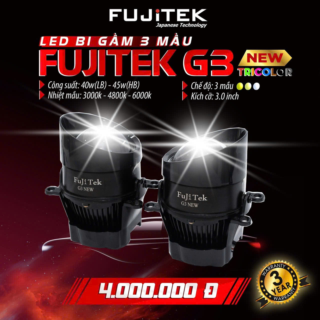 Fujitek G3 New