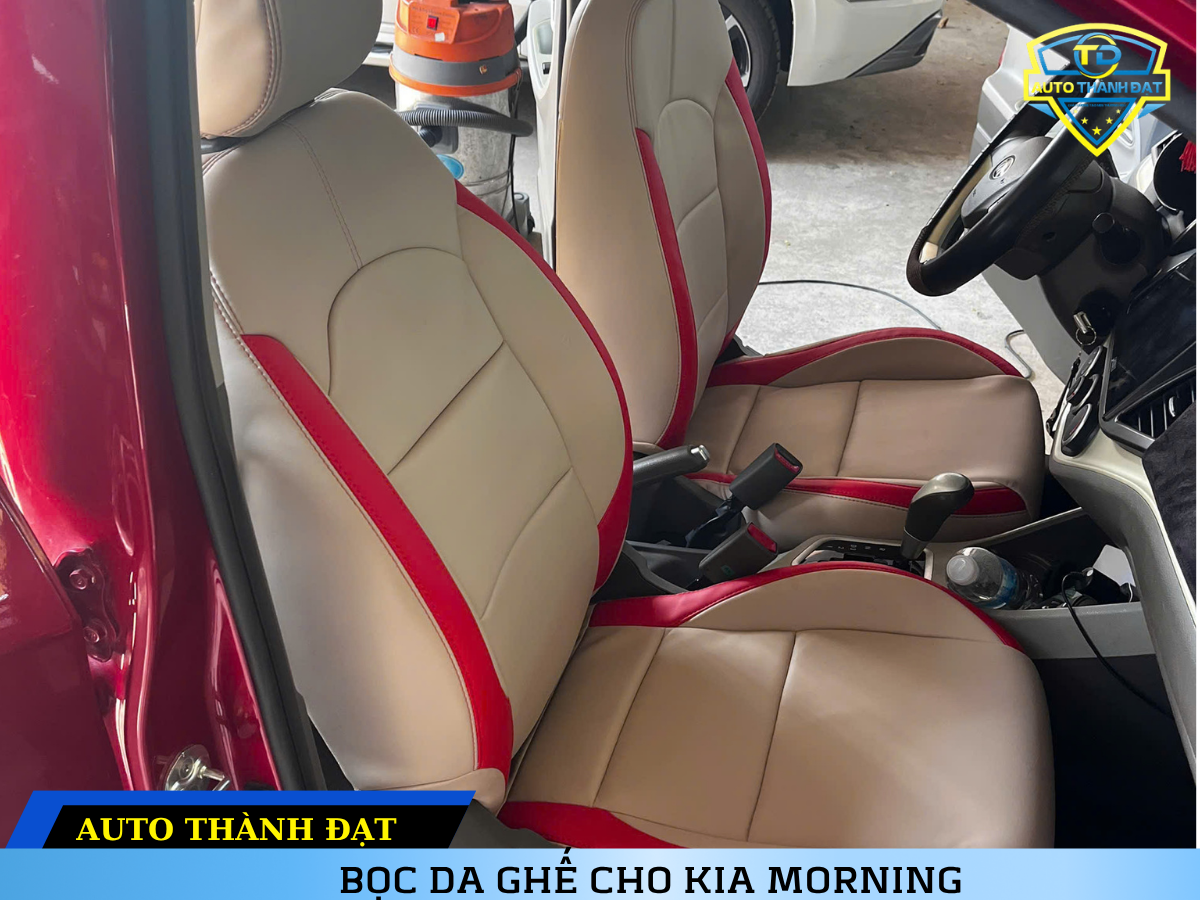 BỌC GHẾ DA KIA MORNING
