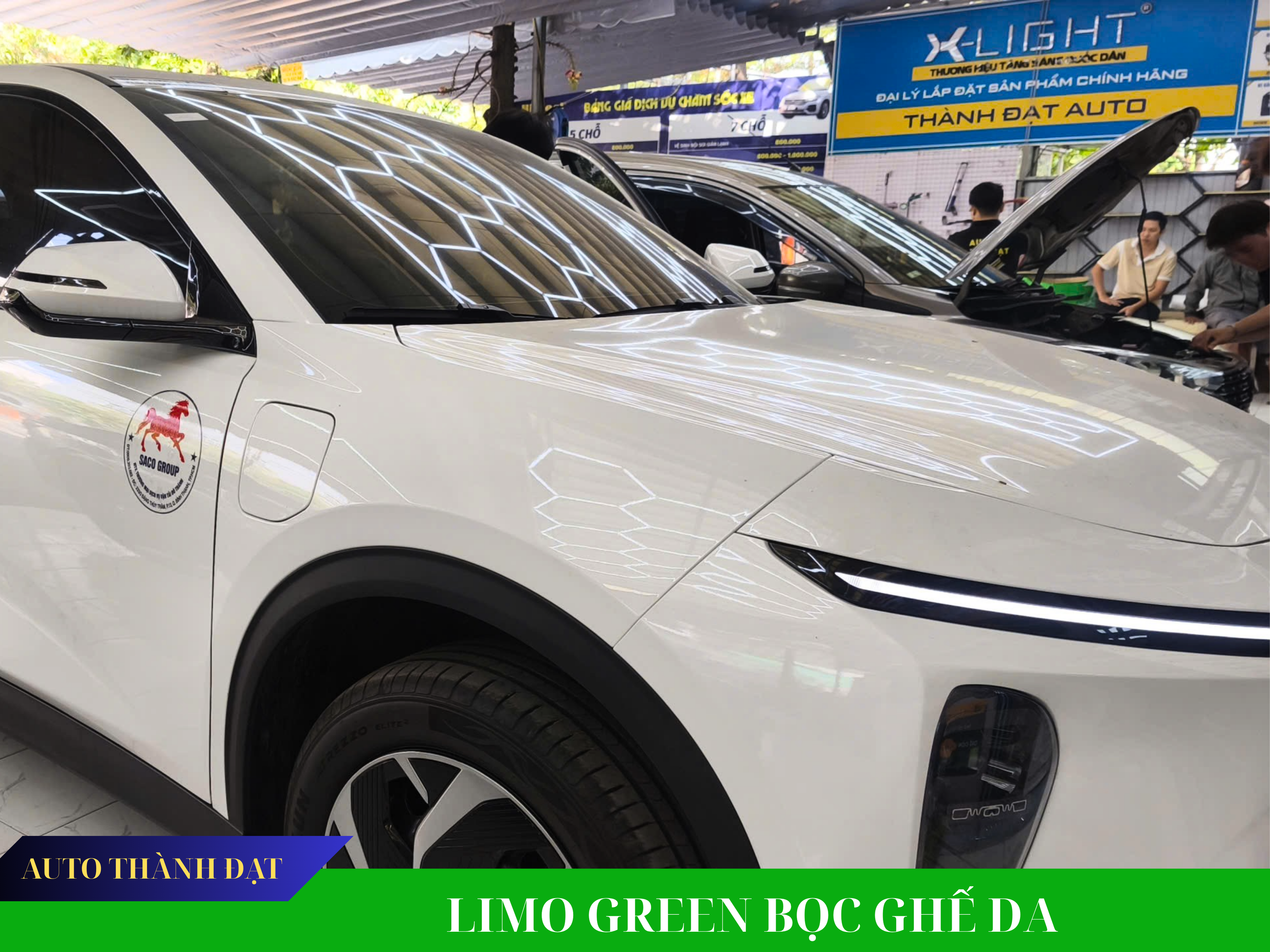 LIMO GREEN BỌC GHẾ DA
