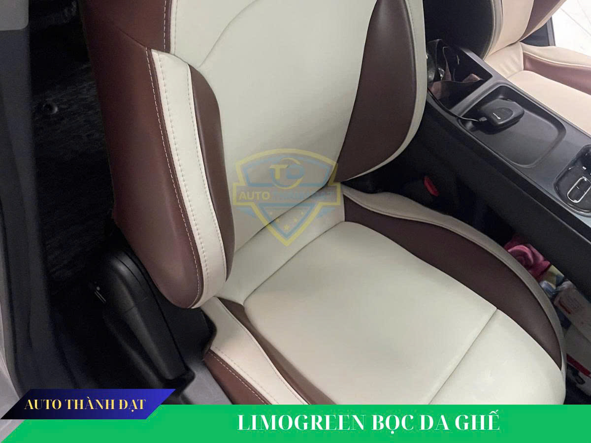 BỌC GHẾ DA LIMO GREEN
