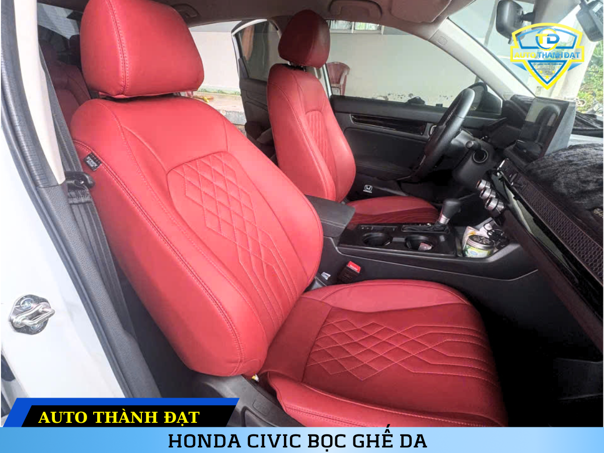 HONDA CIVIC BỌC GHẾ DA NAPPA