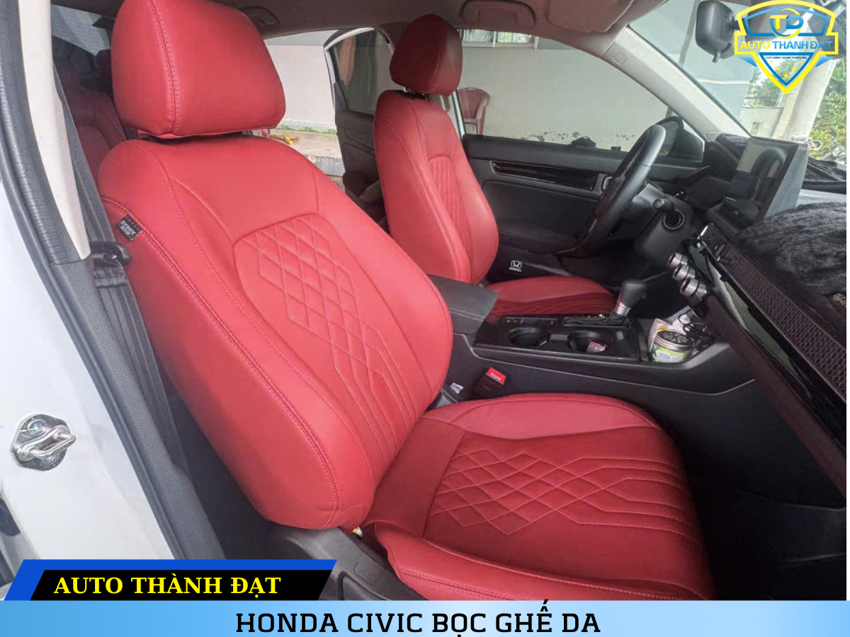 HONDA CIVIC BỌC GHẾ DA NAPPA