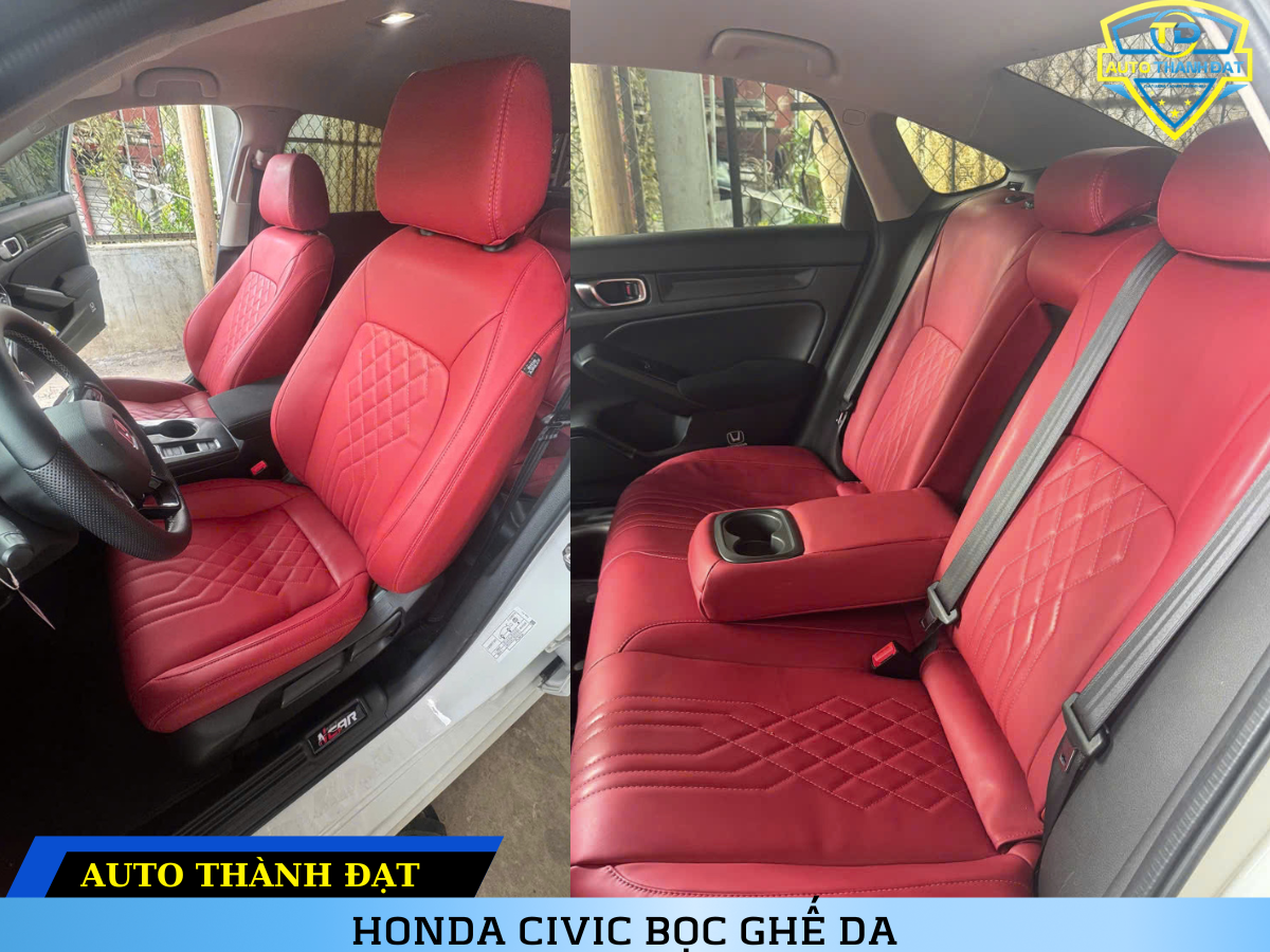 HONDA CIVIC BỌC GHẾ DA NAPPA