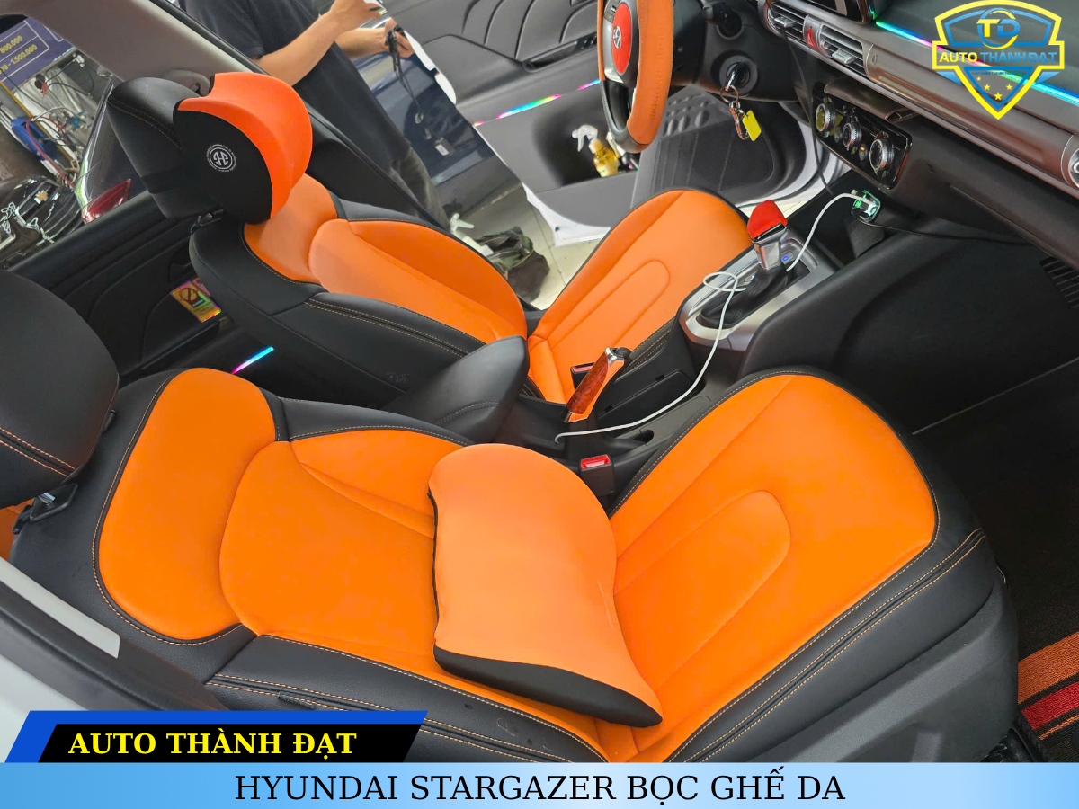 HYUNDAI STARGAZER BỌC GHẾ DA