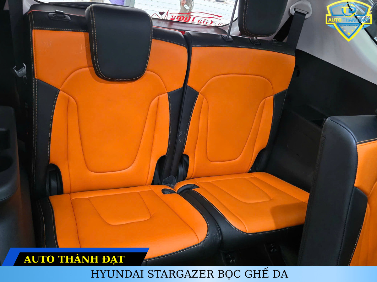 HYUNDAI STARGAZER BỌC GHẾ DA