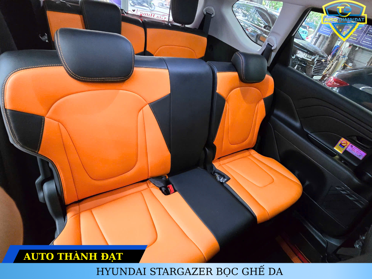 HYUNDAI STARGAZER BỌC GHẾ DA