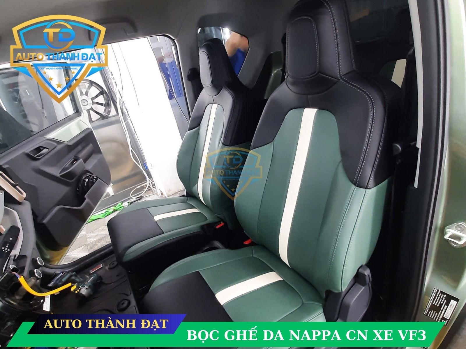 BỌC DA GHẾ XE VF3