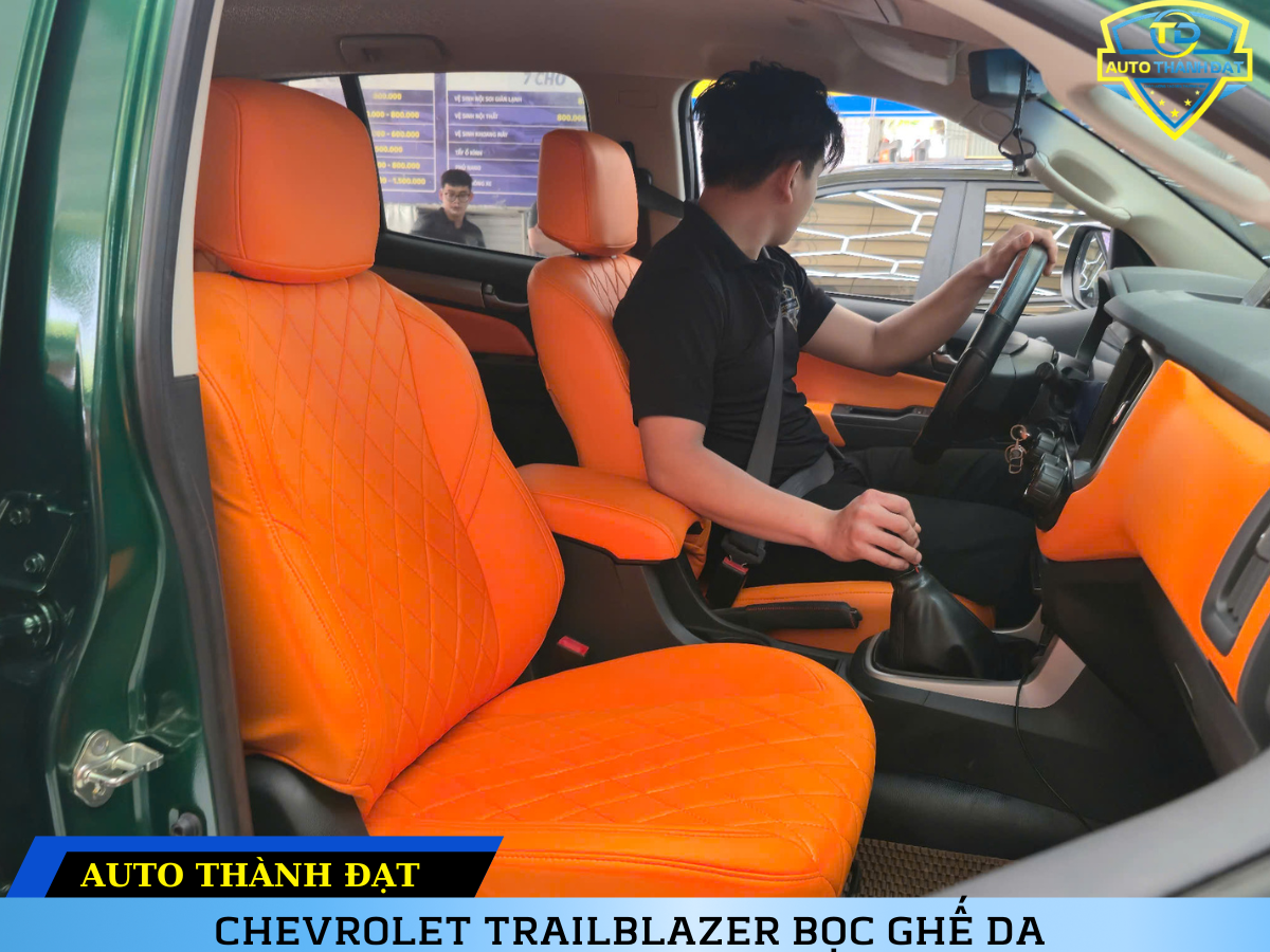 CHEVROLET TRAILBLAZER BỌC GHẾ DA NAPPA