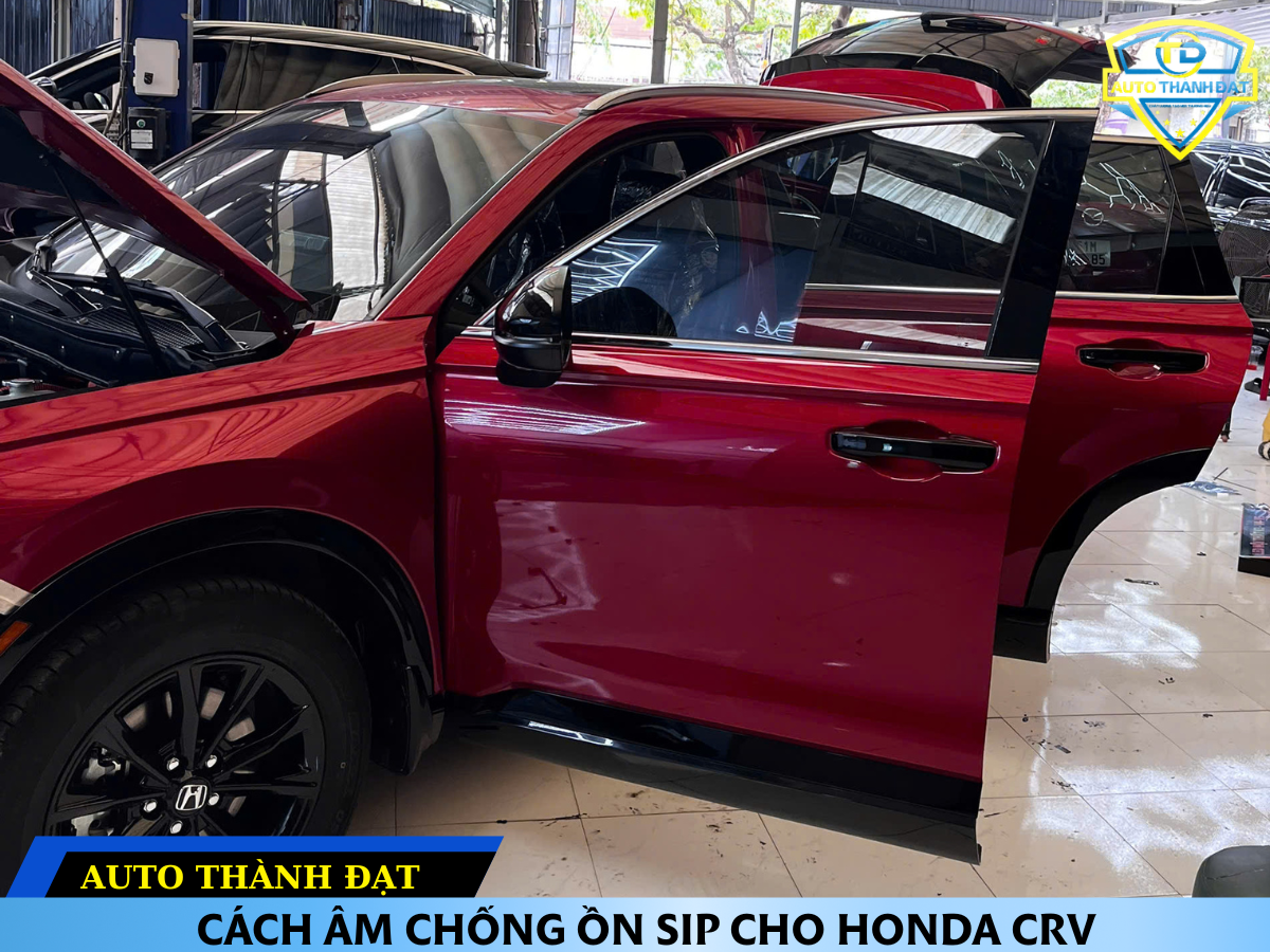 CÁCH ÂM CHỐNG ỒN SIP CHO HONDA CRV
