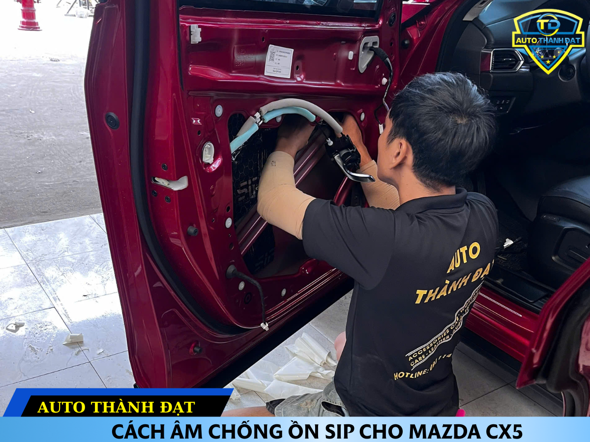 CÁCH ÂM CHỐNG ỒN SIP CHO MAZDA CX5