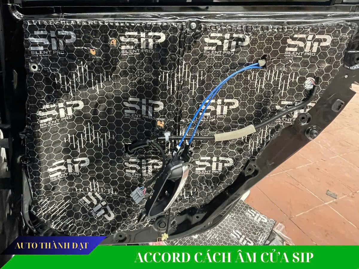 CÁCH ÂM CHỐNG ỒN SIP CHO Ô TÔ