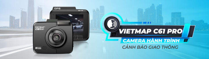 CAMERA HÀNH TRÌNH VIETMAP C61 PRO