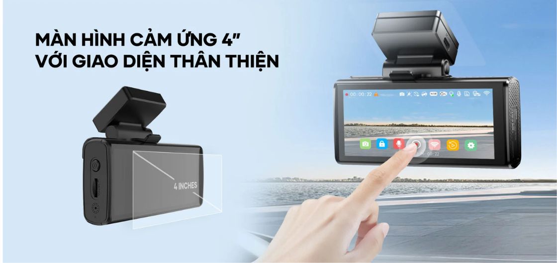 CAMERA HÀNH TRÌNH VIETMAP SPEEDMAP M2