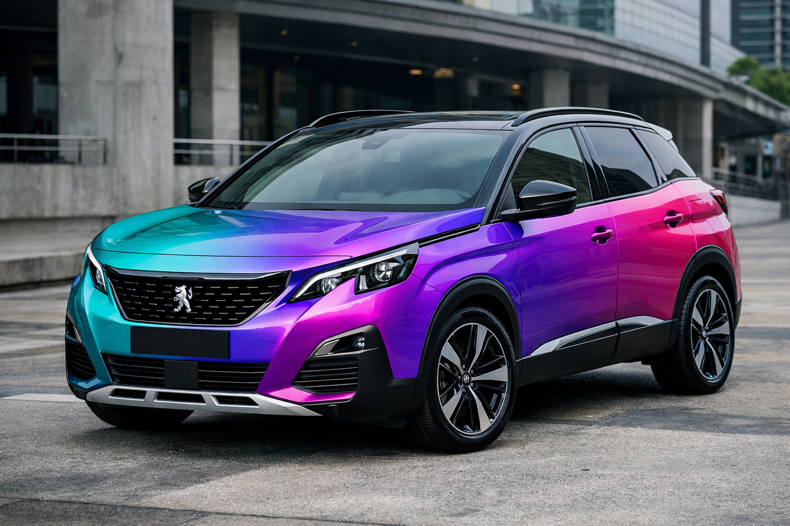 PEUGEOT DÁN DECAL ĐỔI MÀU
