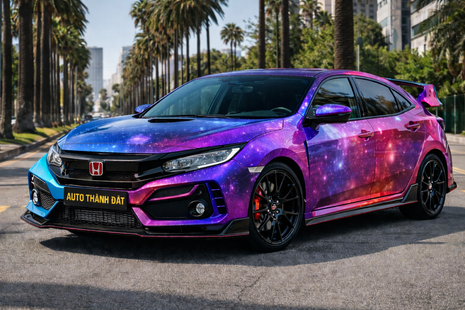 CIVIC DÁN DECAL ĐỔI MÀU