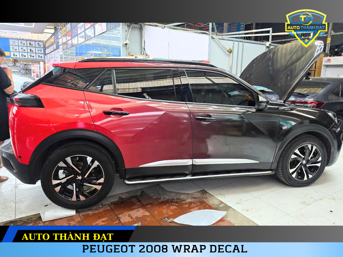 PEUGEOT 2008 DÁN DECAL ĐỔI MÀU