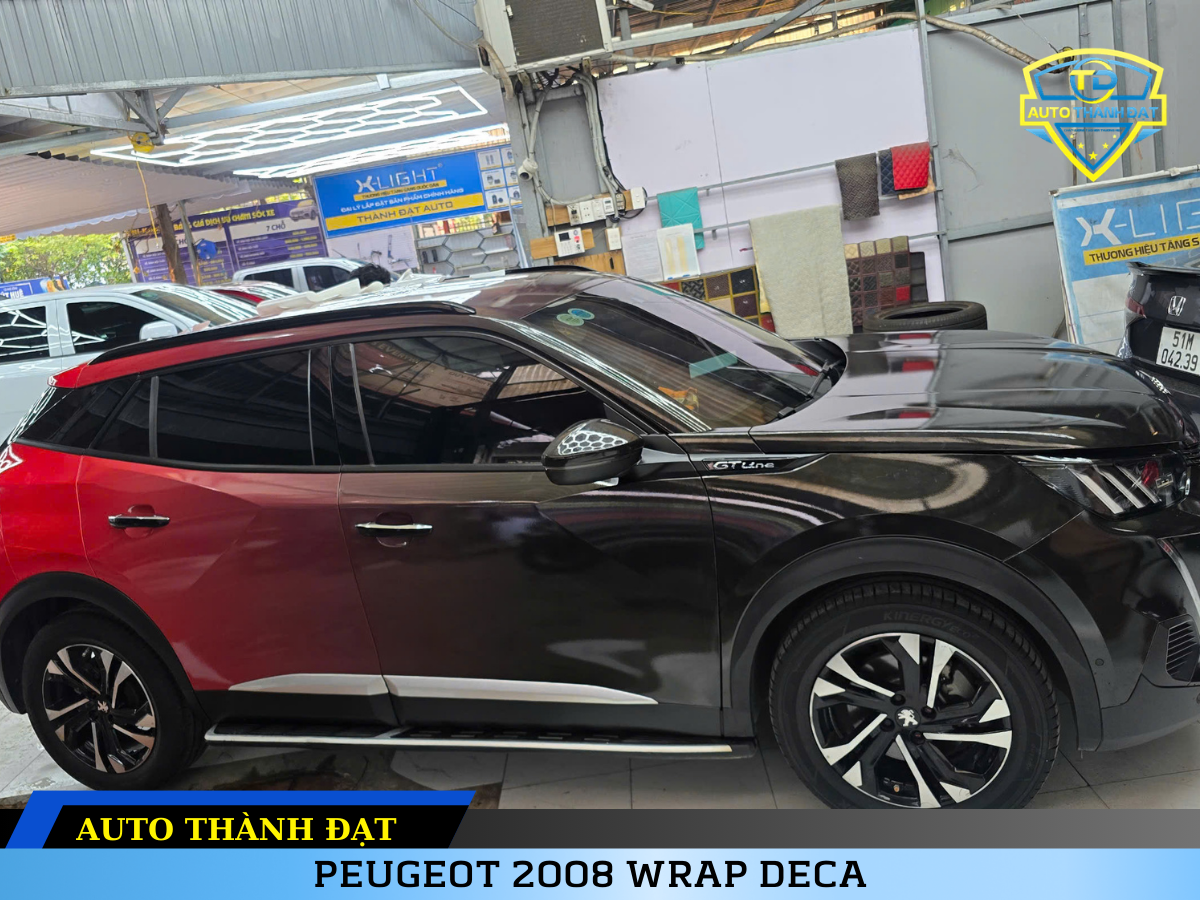 PEUGEOT 2008 DÁN DECAL ĐỔI MÀU