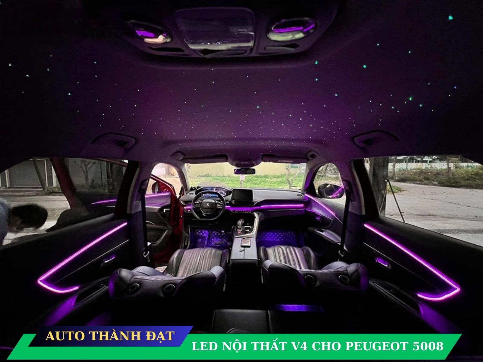 LED NỘI THẤT XE PEUGEOT 5008