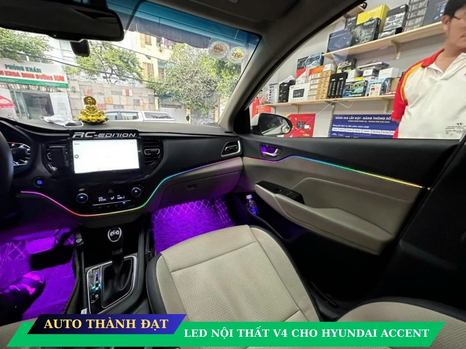 LED NỘI THẤT XE HYUNDAI ACCENT