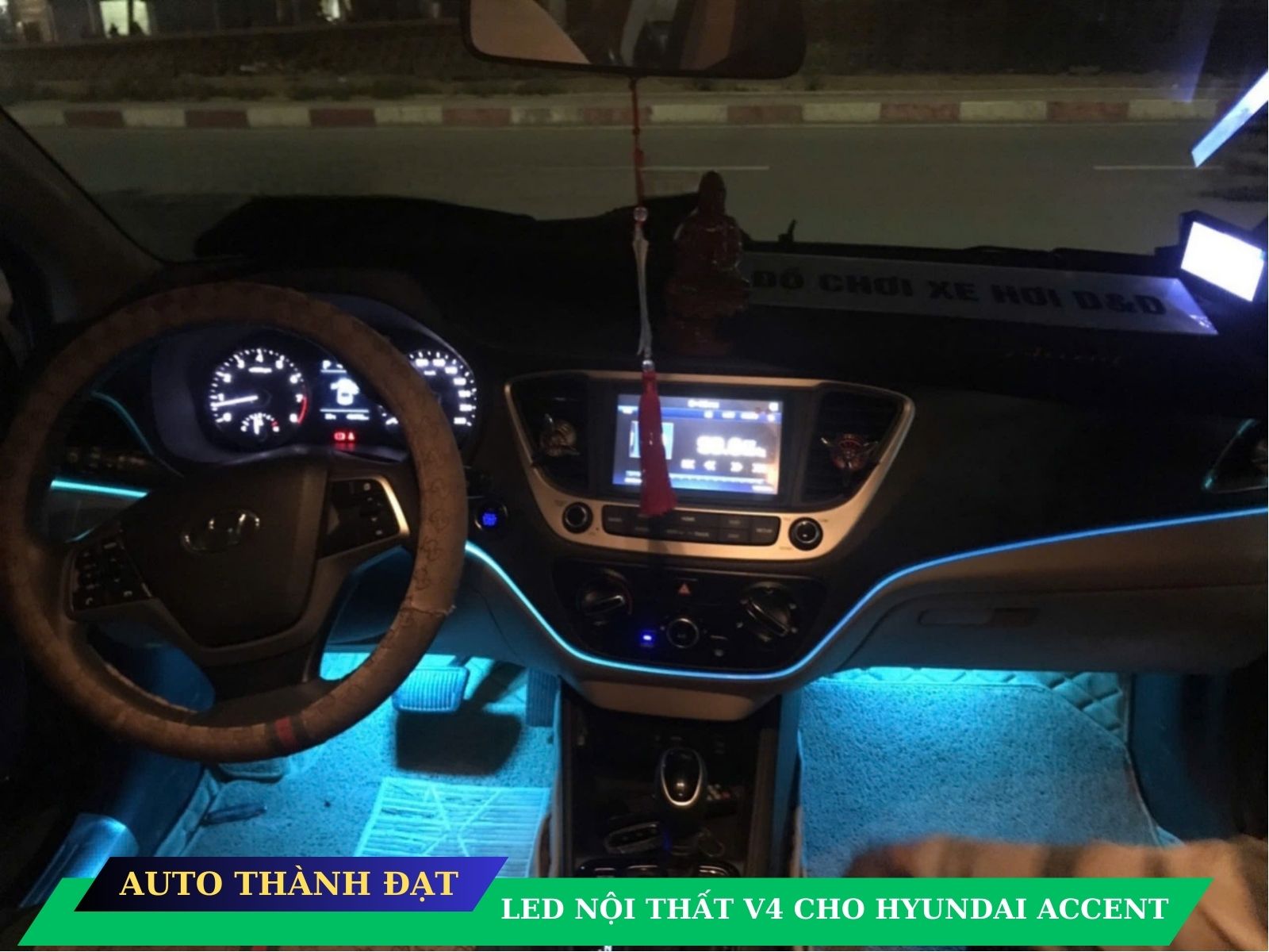 LED NỘI THẤT XE HYUNDAI ACCENT