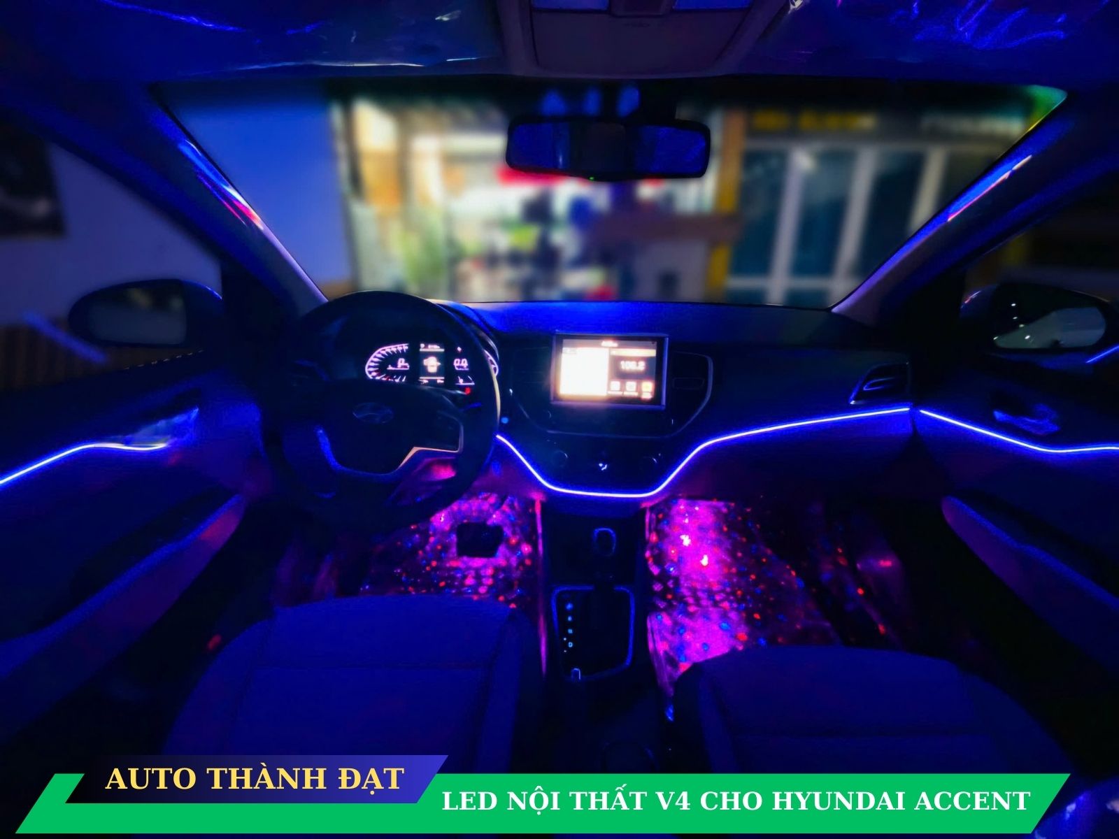 LED NỘI THẤT XE HYUNDAI ACCENT