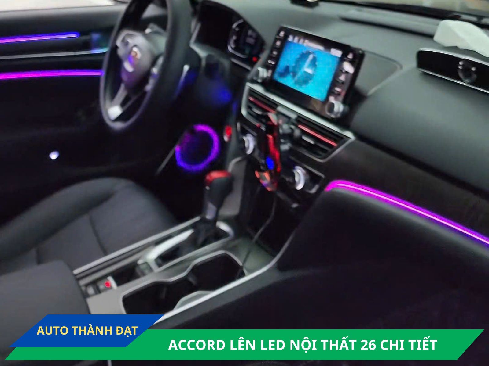 LED NỘI THẤT XE HONDA ACCORD