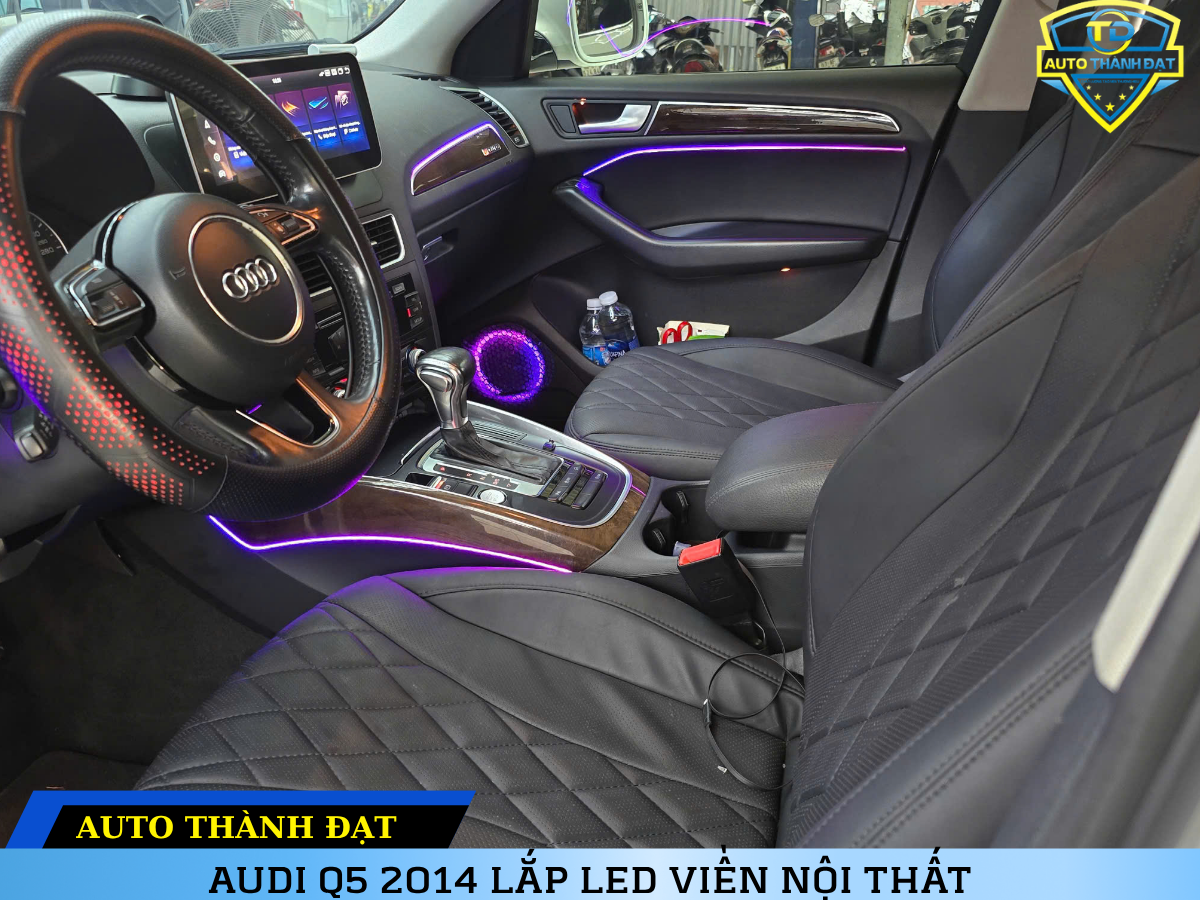 AUDI Q5 2014 LẮP LED VIỀN NỘI THẤT
