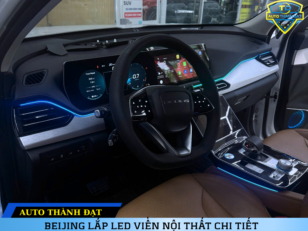 BEIJING LẮP LED VIỀN NỘI THẤT CHI TIẾT