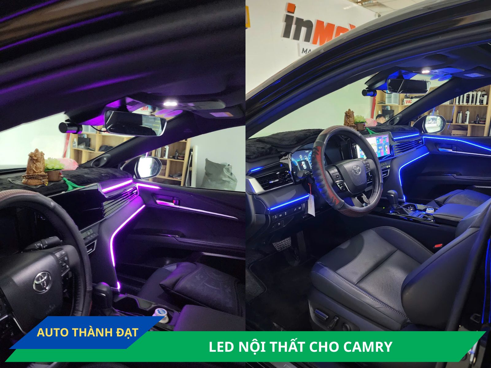 LED NỘI THẤT XE CAMRY
