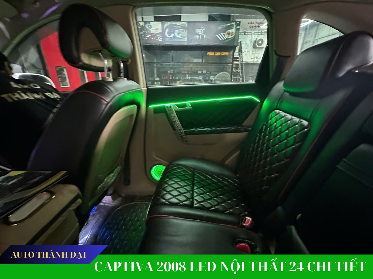 CAPTIVA 2008 LẮP LED NỘI THẤT 24 CHI TIẾT