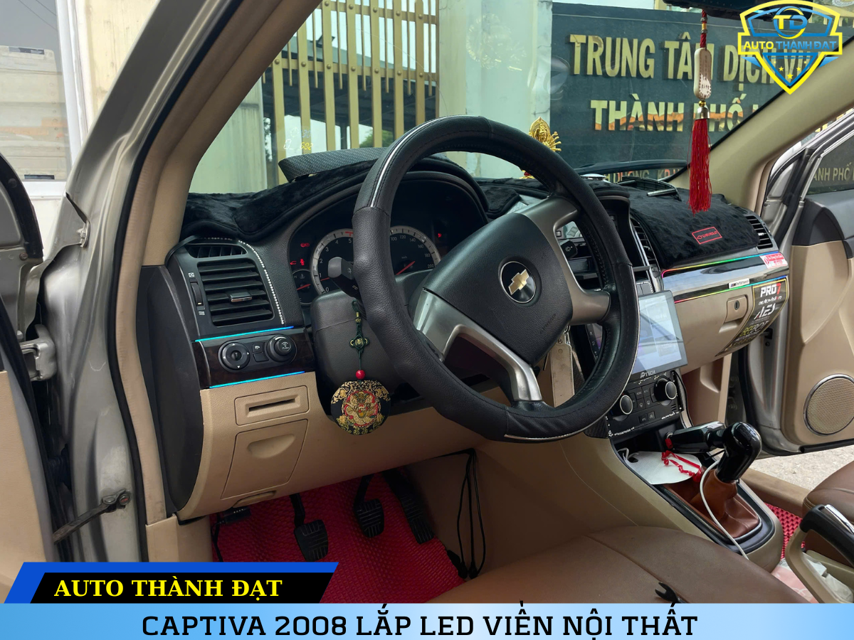 CAPTIVA 2008 LẮP LED VIỀN NỘI THẤT
