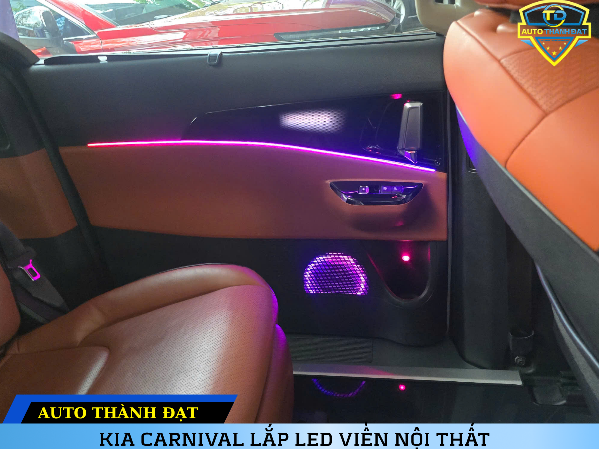 KIA CARNIVAL 2024 LẮP LED VIỀN NỘI THẤT