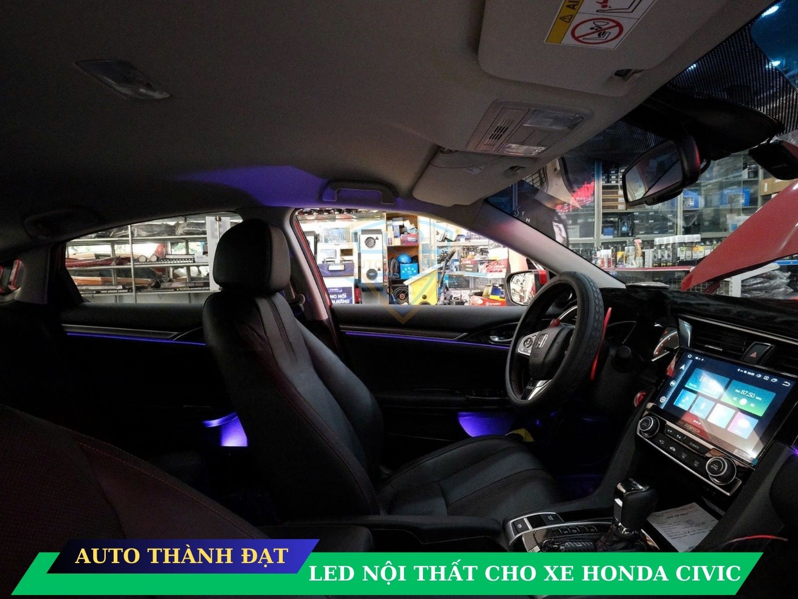 LED NỘI THẤT XE HONDA CIVIC