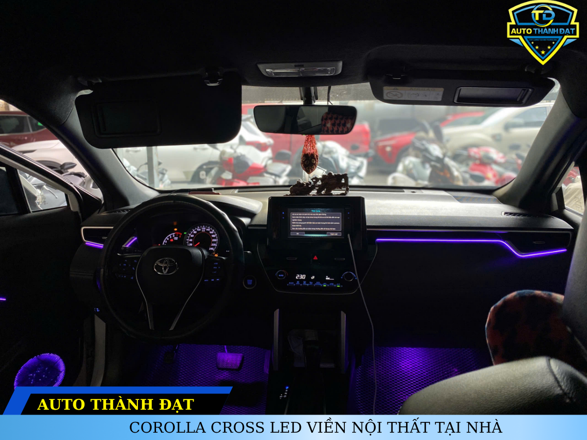COROLLA CROSS LED VIỀN NỘI THẤT TẠI NHÀ