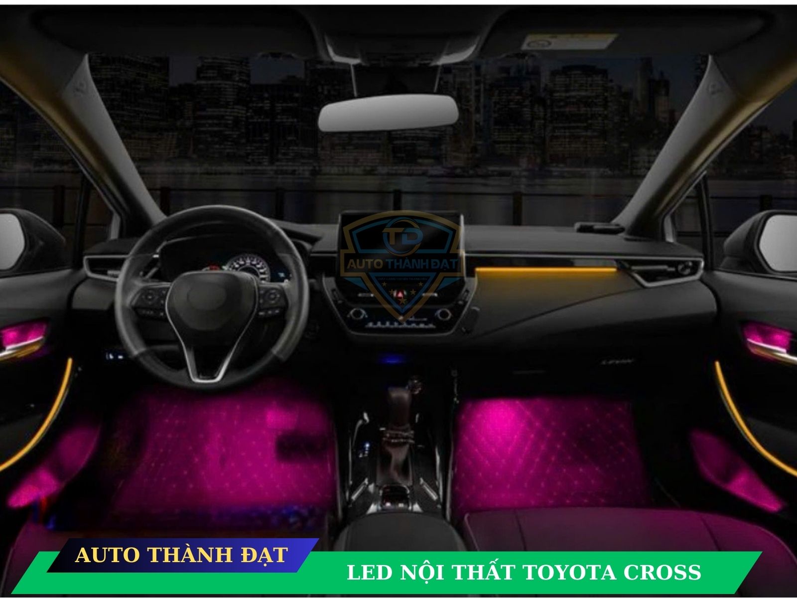 LED NỘI THẤT XE TOYOTA CROSS