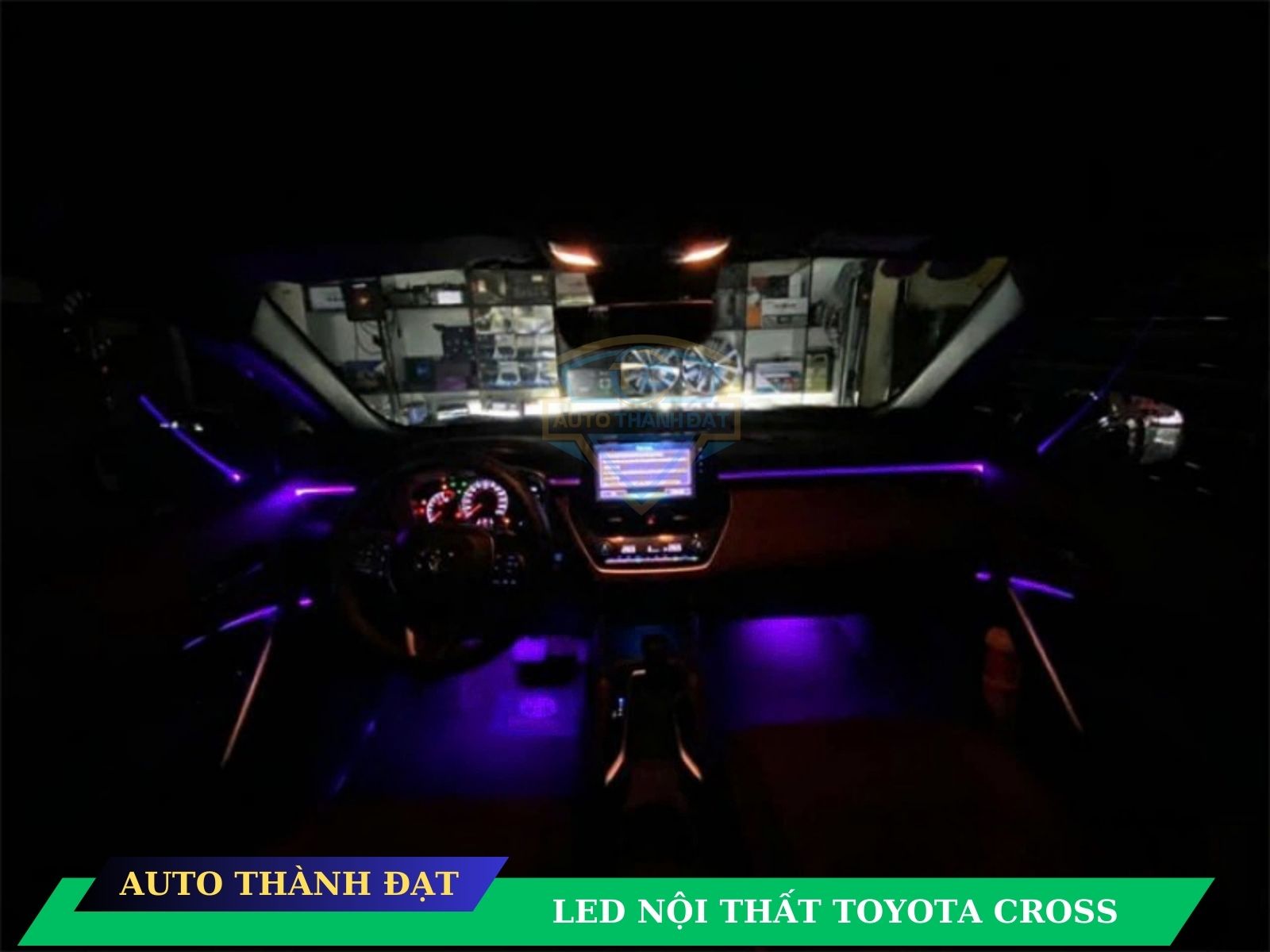 LED NỘI THẤT XE TOYOTA CROSS