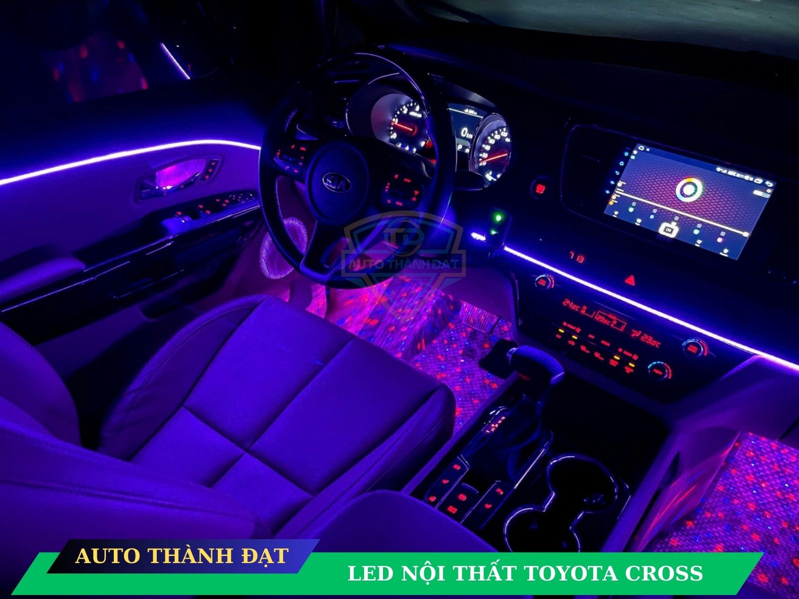 LED NỘI THẤT XE TOYOTA CROSS