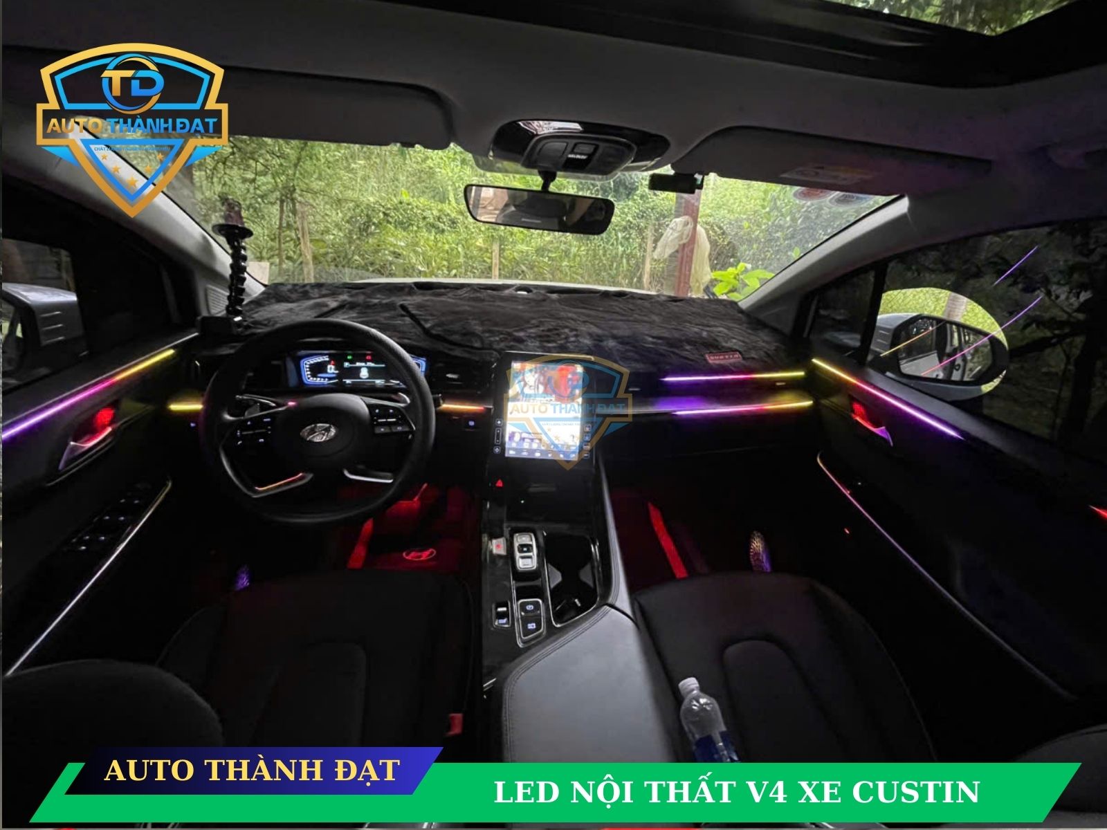  led nội thất xe CUSTIN