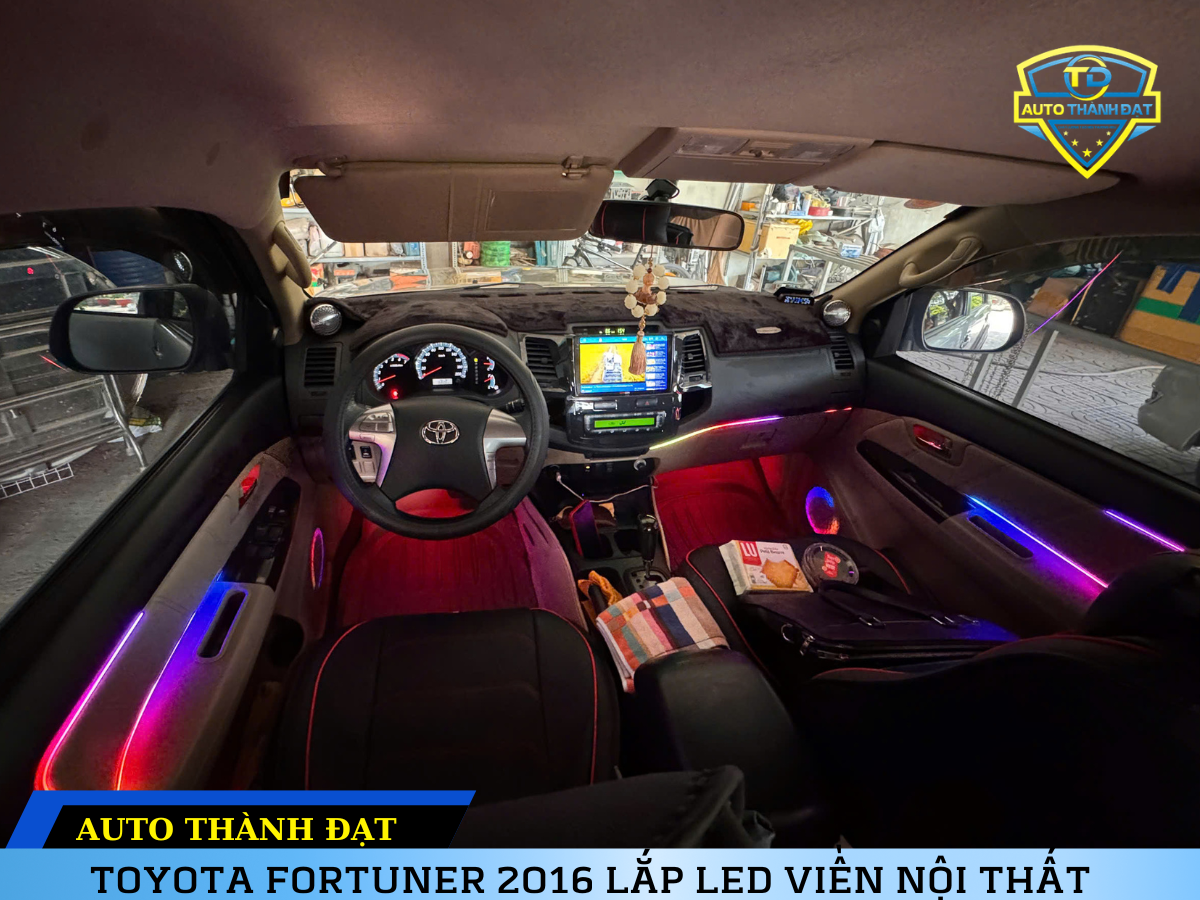LED NỘI THẤT FORTUNER 2016