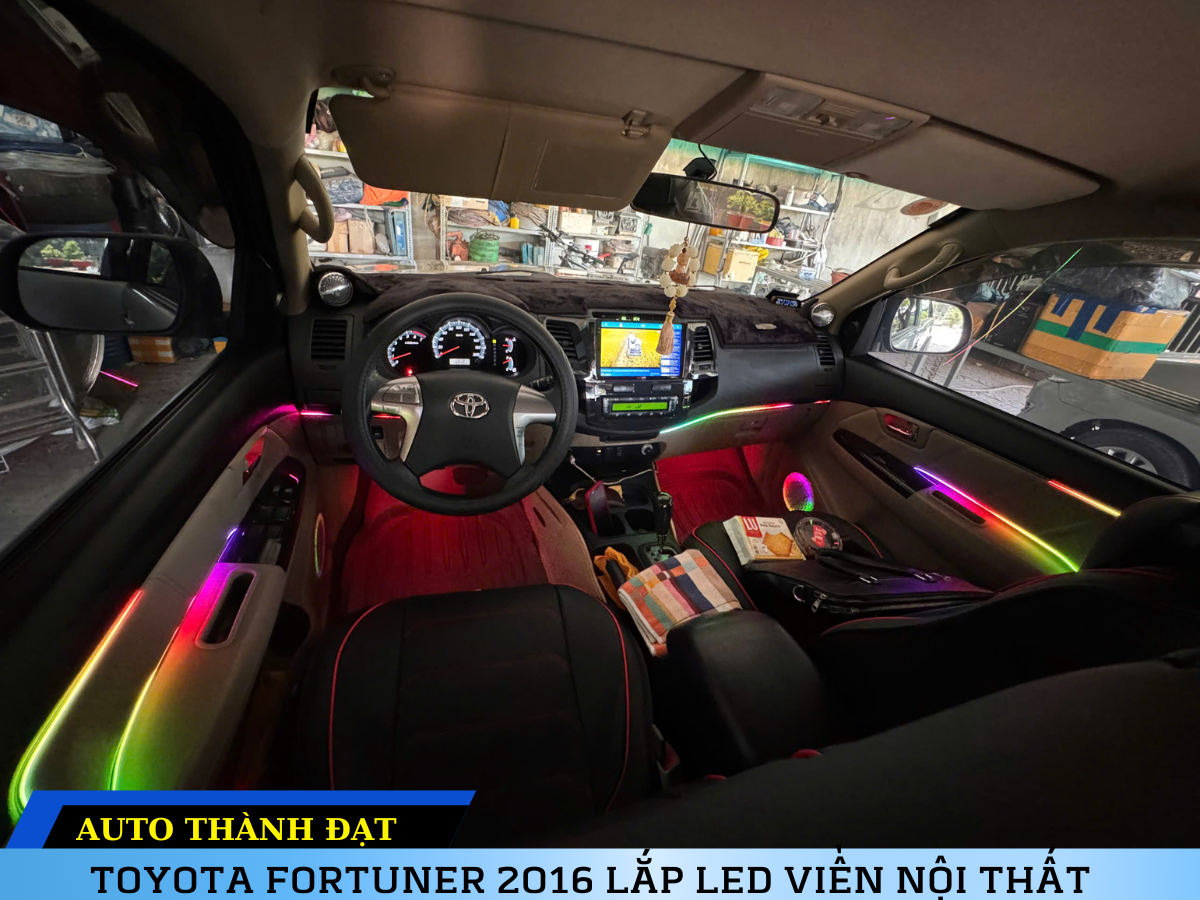 LED NỘI THẤT FORTUNER 2016