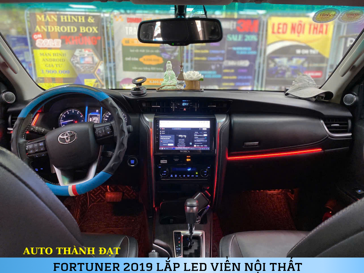 FORTUNER 2019 LẮP LED VIỀN NỘI THẤT
